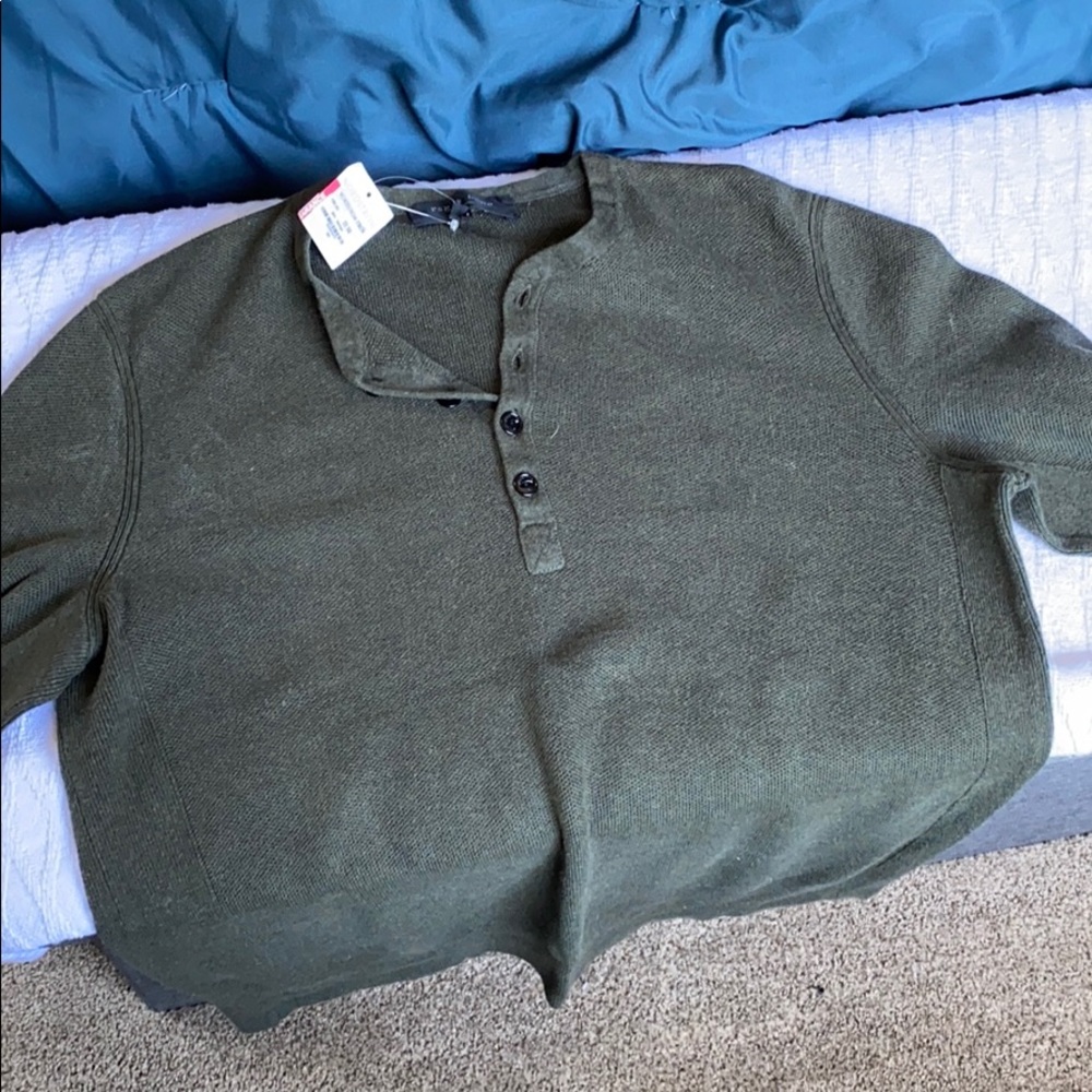 Rag and Bone long sleeve - dark green